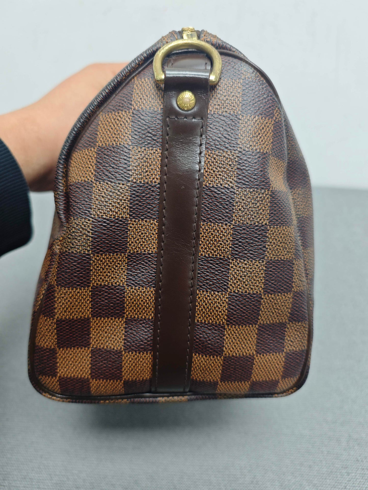 Louis Vuitton - Speedy 25 - Synthetic - Brown - (mini)
