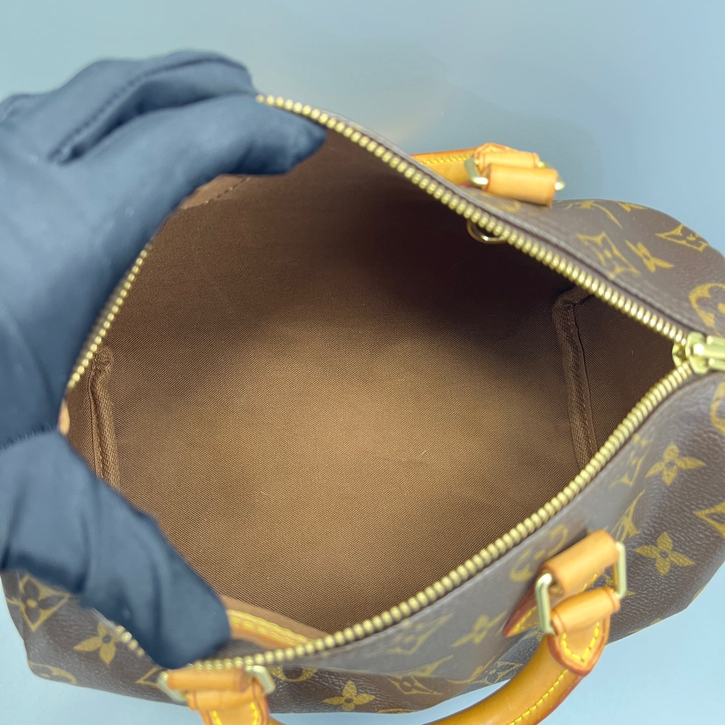 Louis Vuitton - Speedy 25 - Synthetic - Brown - (mini)