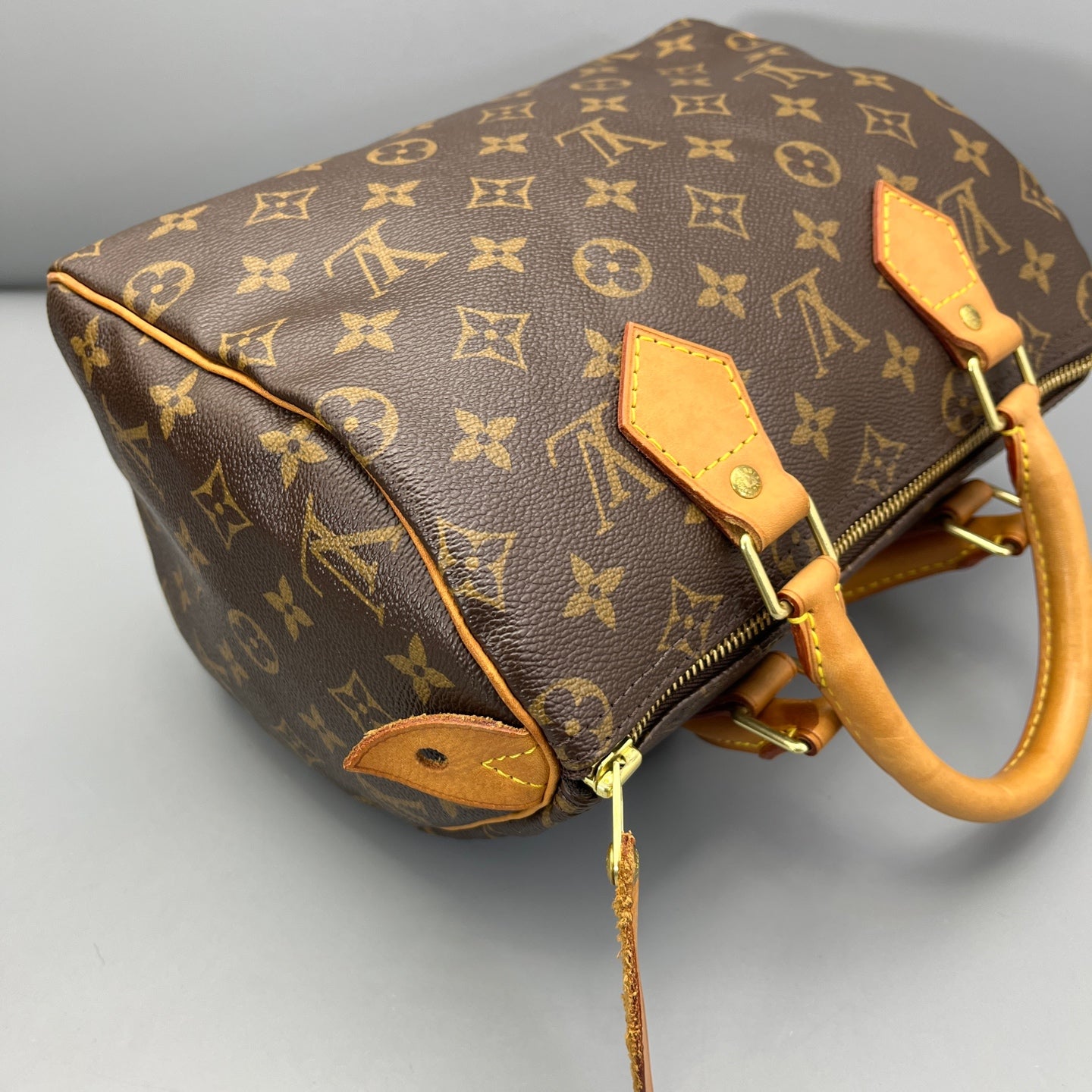 Louis Vuitton - Speedy 25 - Synthetic - Brown - (mini)