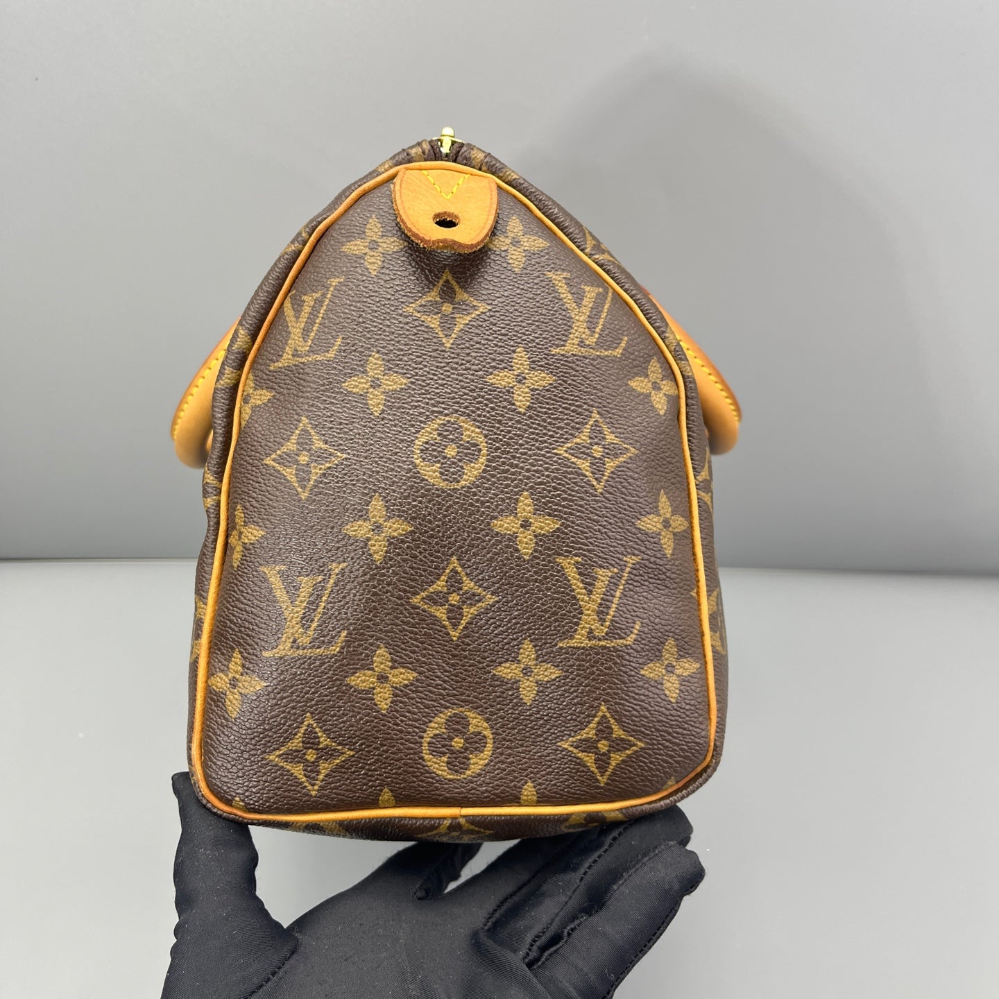 Louis Vuitton - Speedy 25 - Synthetic - Brown - (mini)