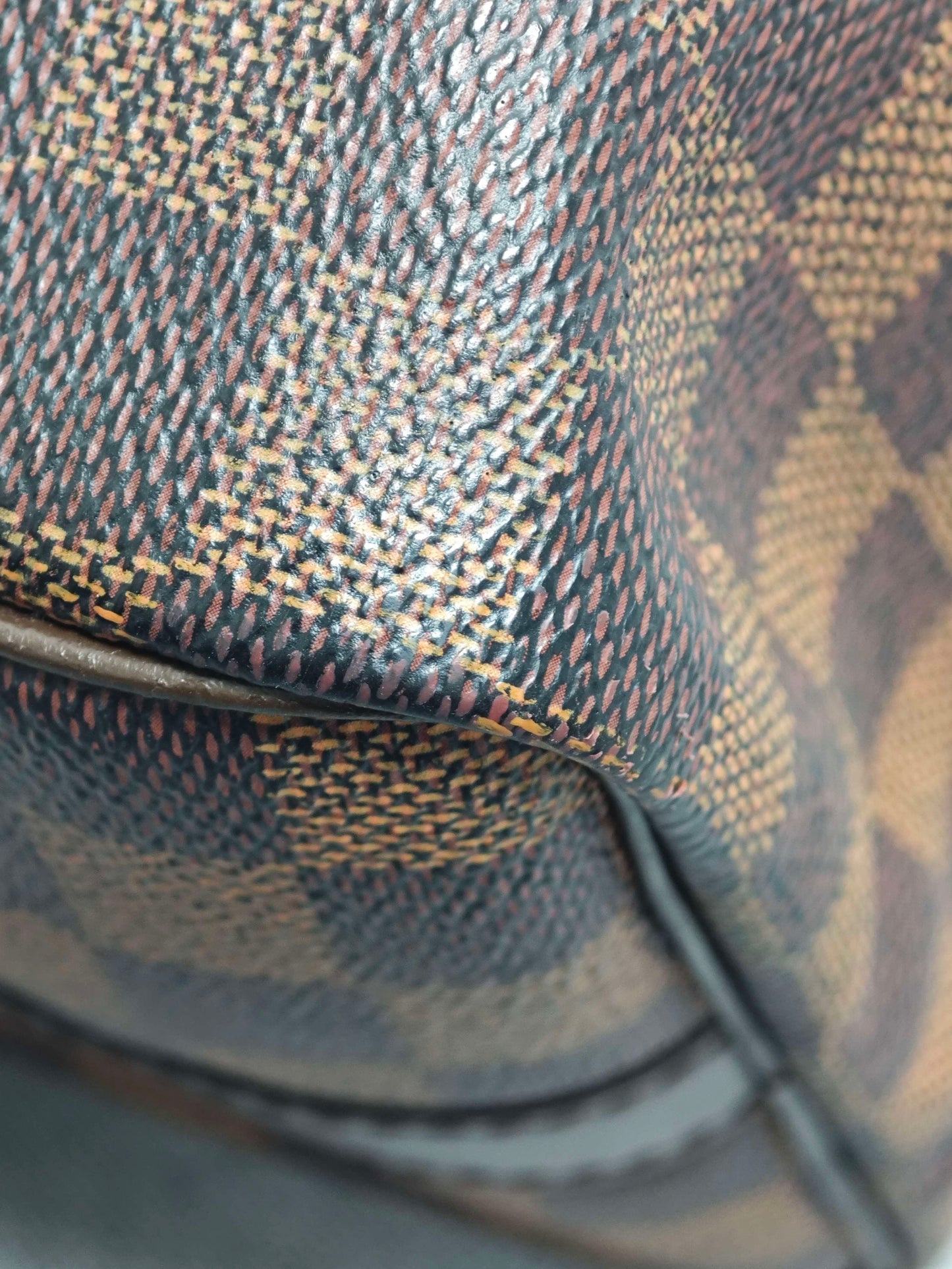 Louis Vuitton - Speedy 25 - Synthetic - Brown - (mini)