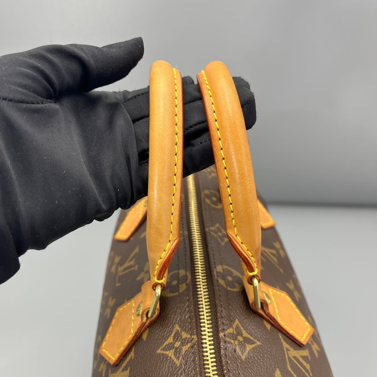 Louis Vuitton - Speedy 25 - Synthetic - Brown - (mini)