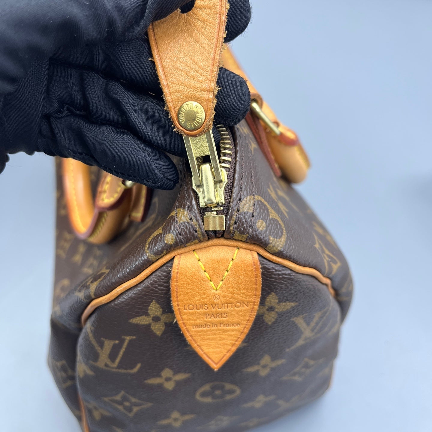 Louis Vuitton - Speedy 25 - Synthetic - Brown - (mini)