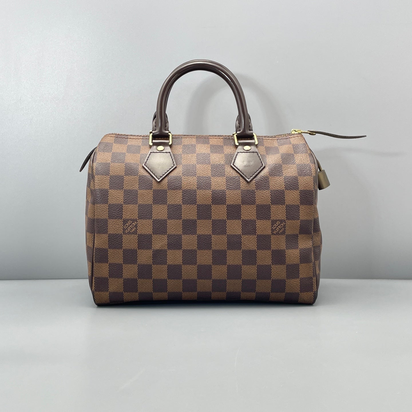 Louis Vuitton - Speedy 25 - Synthetic - Brown - (small)