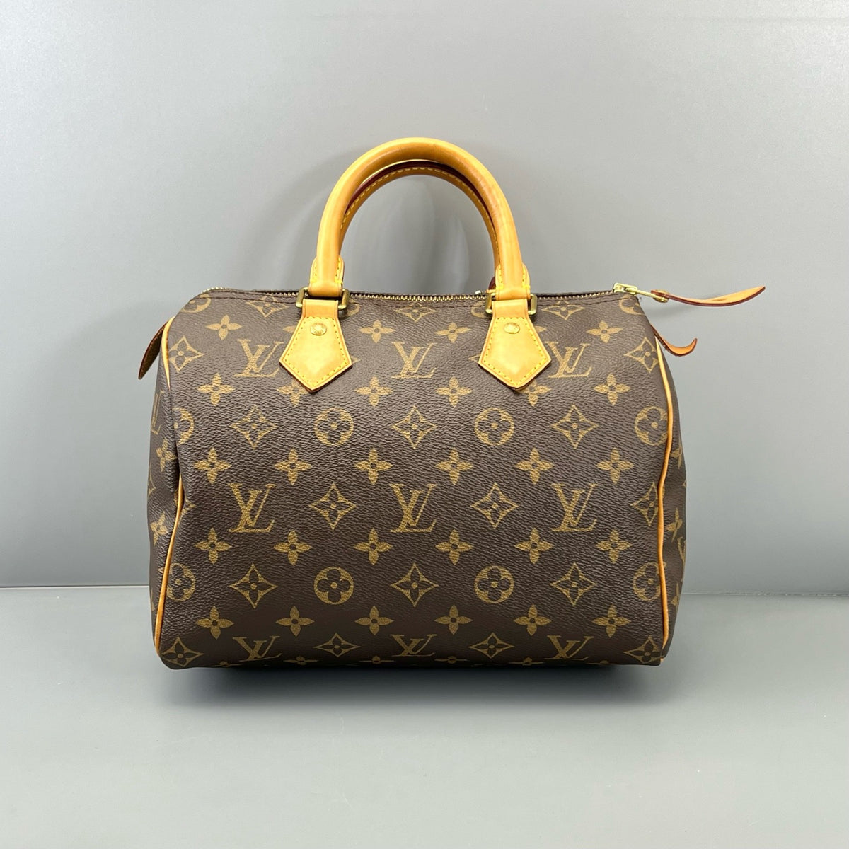 Louis Vuitton - Speedy 25 - Synthetic - Brown - (small)