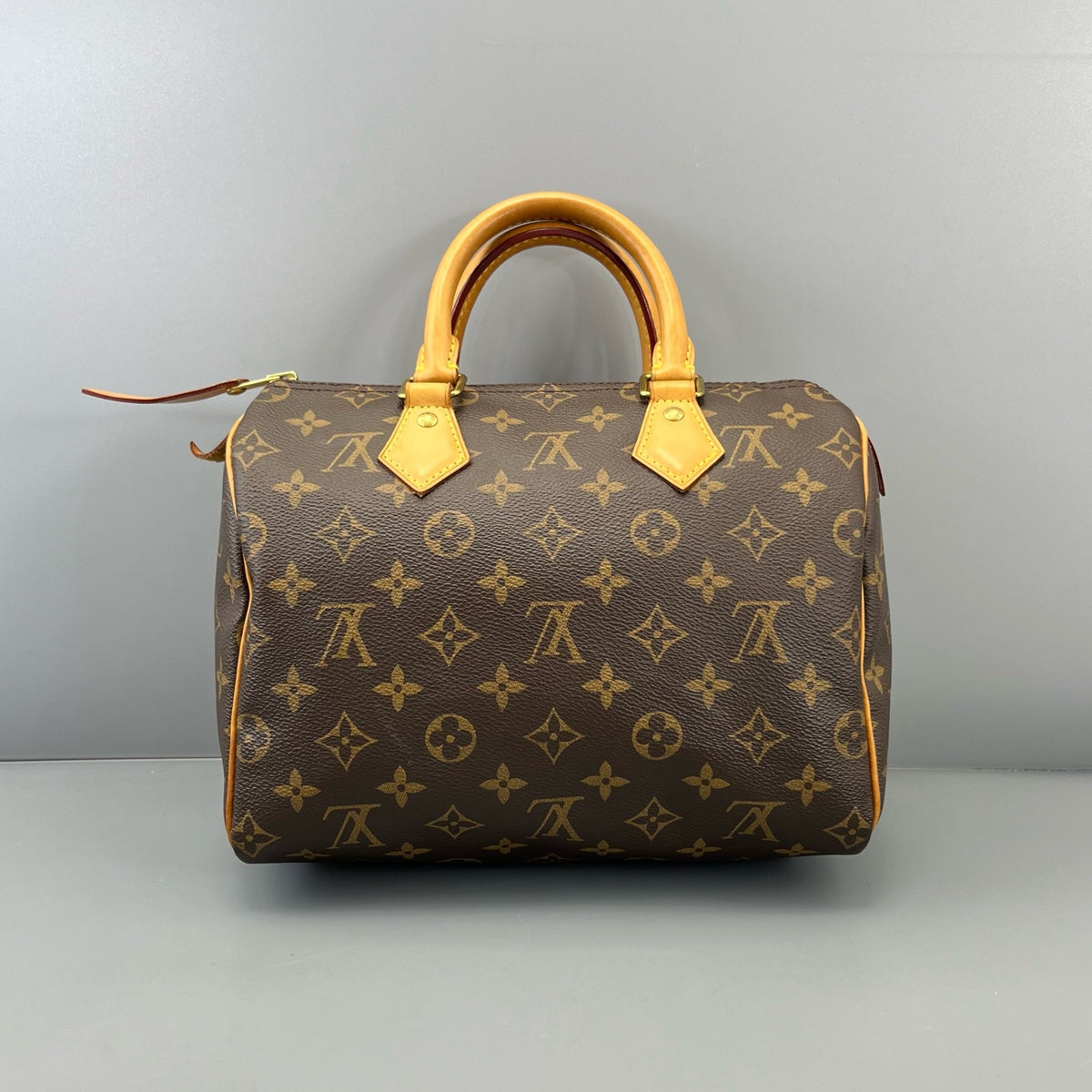 Louis Vuitton - Speedy 25 - Synthetic - Brown - (small)