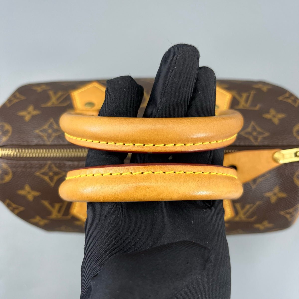 Louis Vuitton - Speedy 25 - Synthetic - Brown - (small)