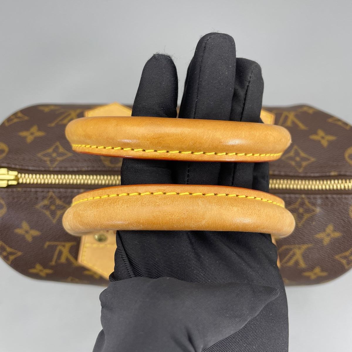 Louis Vuitton - Speedy 25 - Synthetic - Brown - (small)