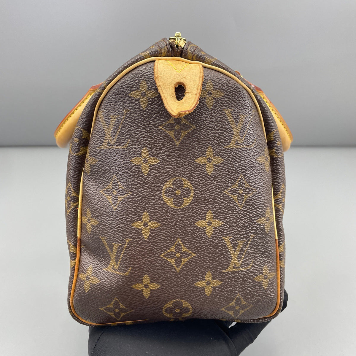Louis Vuitton - Speedy 25 - Synthetic - Brown - (small)