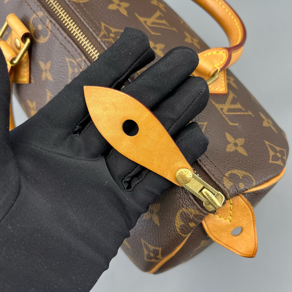 Louis Vuitton - Speedy 25 - Synthetic - Brown - (small)