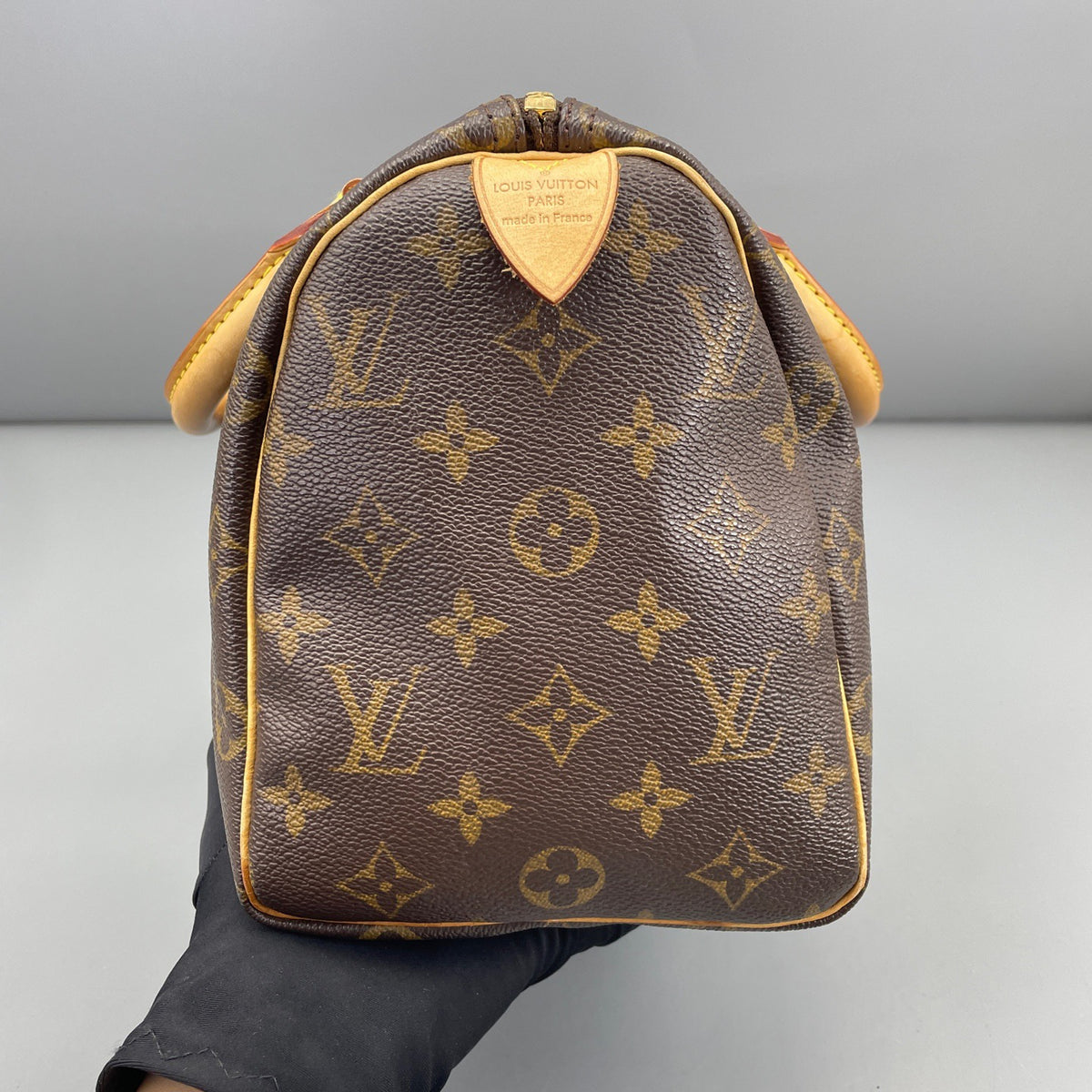 Louis Vuitton - Speedy 25 - Synthetic - Brown - (small)