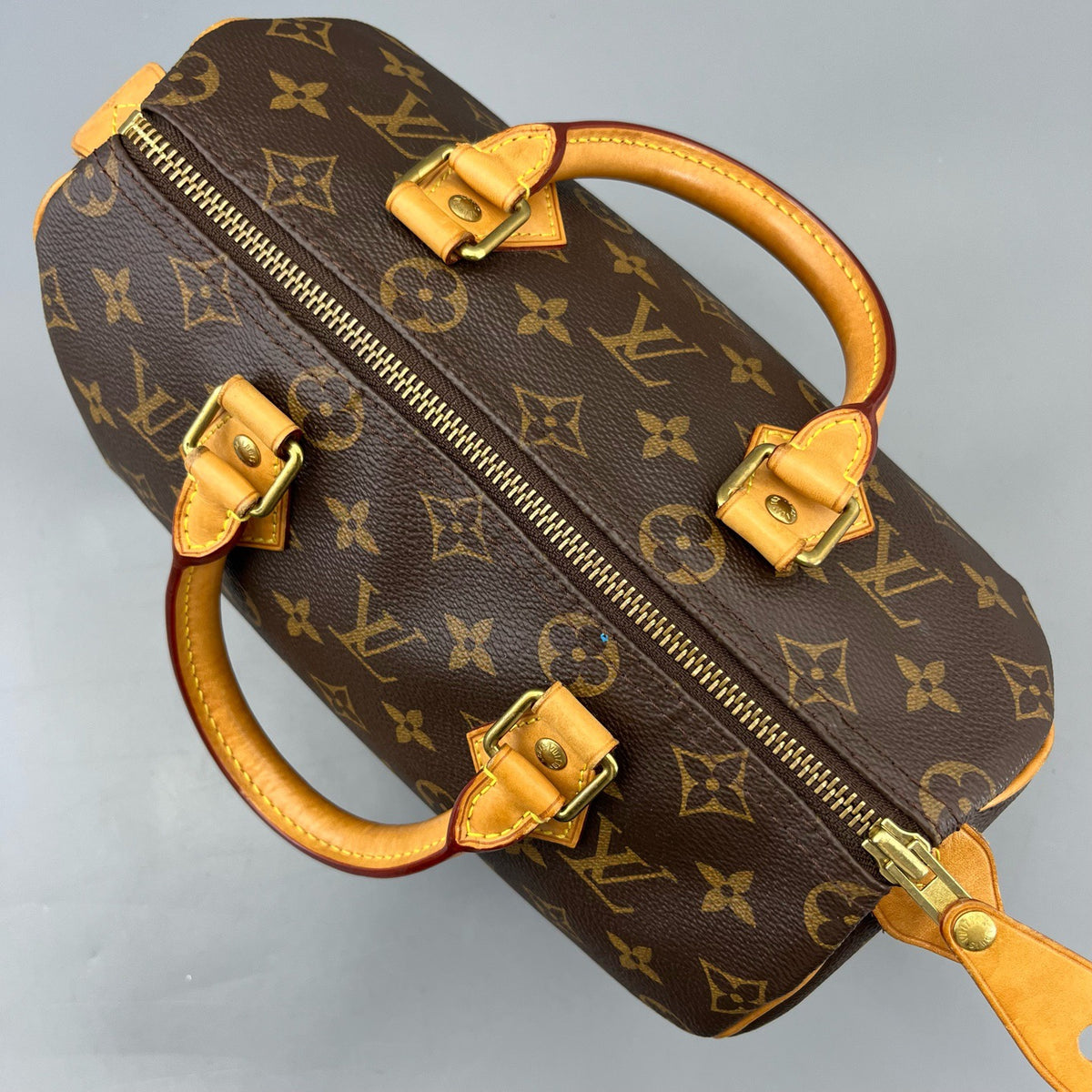 Louis Vuitton - Speedy 25 - Synthetic - Brown - (small)