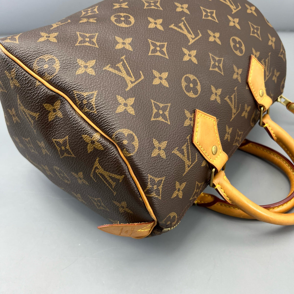 Louis Vuitton - Speedy 25 - Synthetic - Brown - (small)