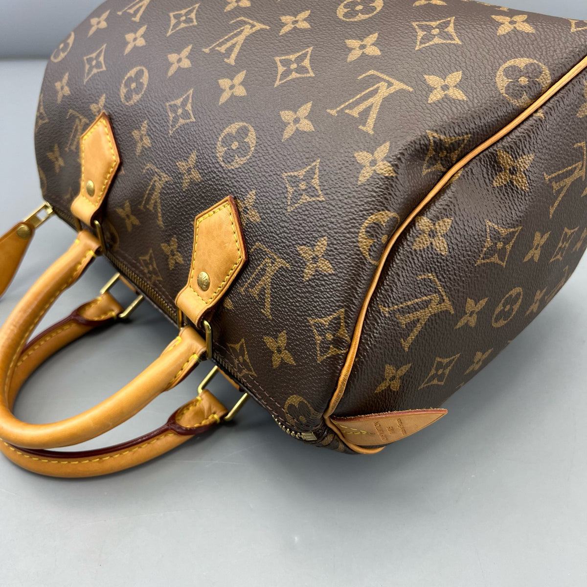 Louis Vuitton - Speedy 25 - Synthetic - Brown - (small)