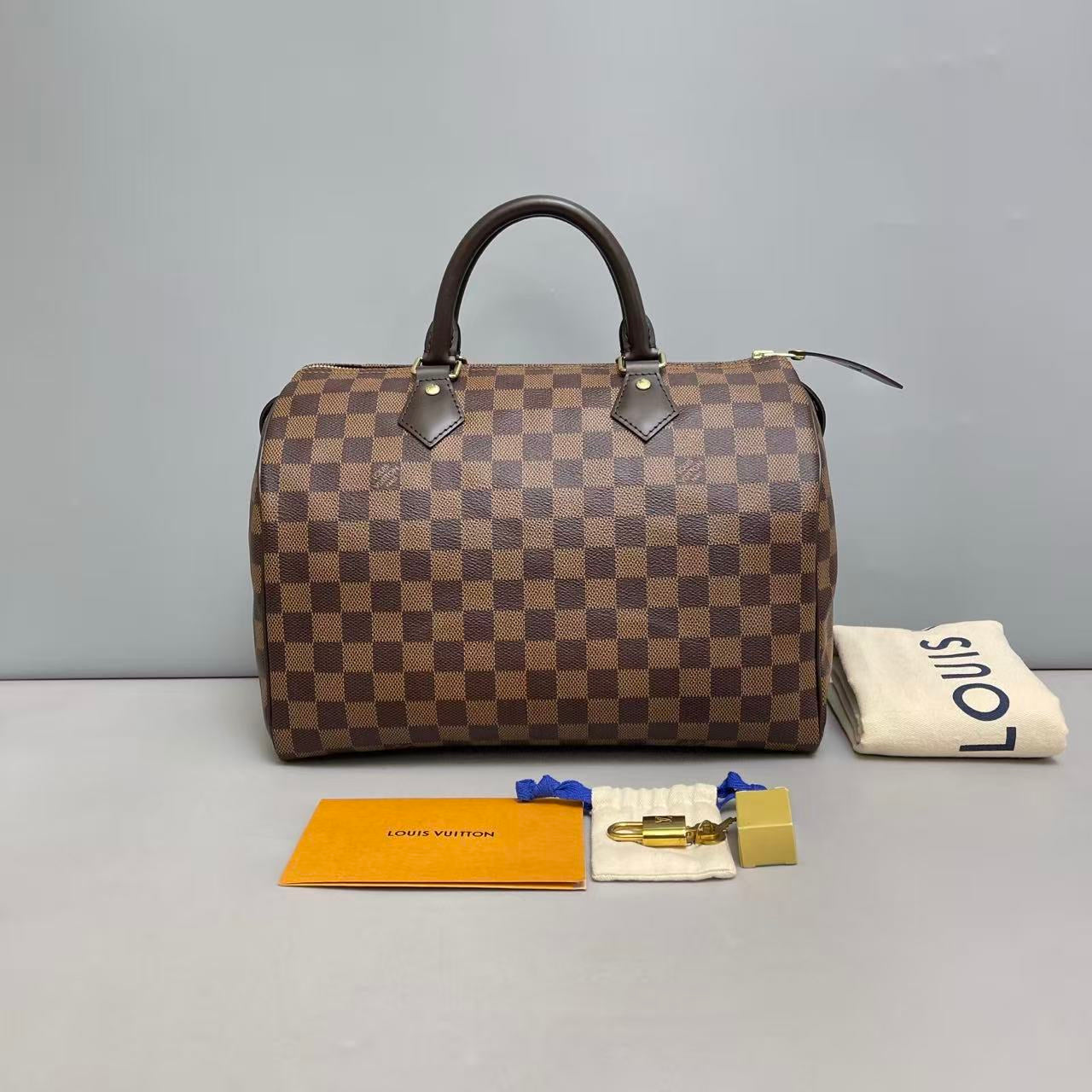 Louis Vuitton - Speedy 30 - Canvas - Brown - (medium)
