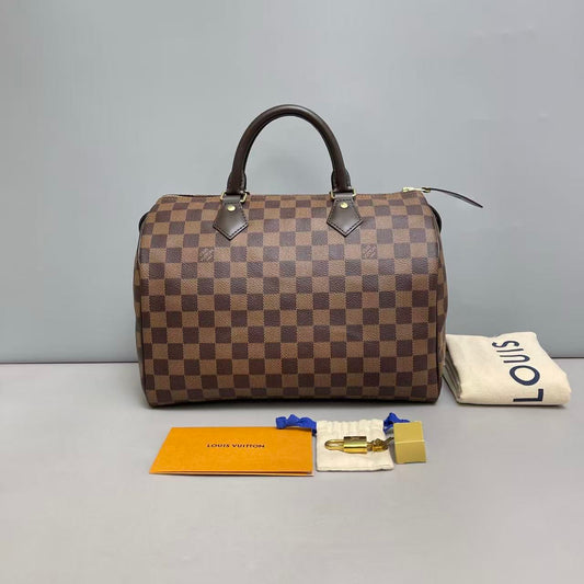 Louis Vuitton - Speedy 30 - Canvas - Brown - (medium)