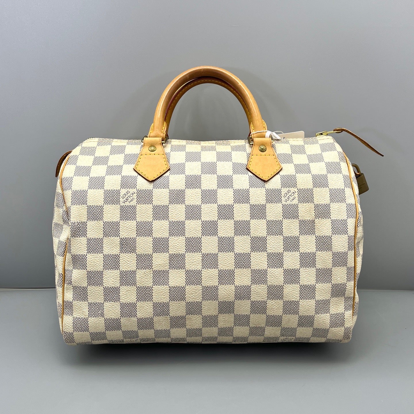 Louis Vuitton - Speedy 30 - Canvas - White - (30)