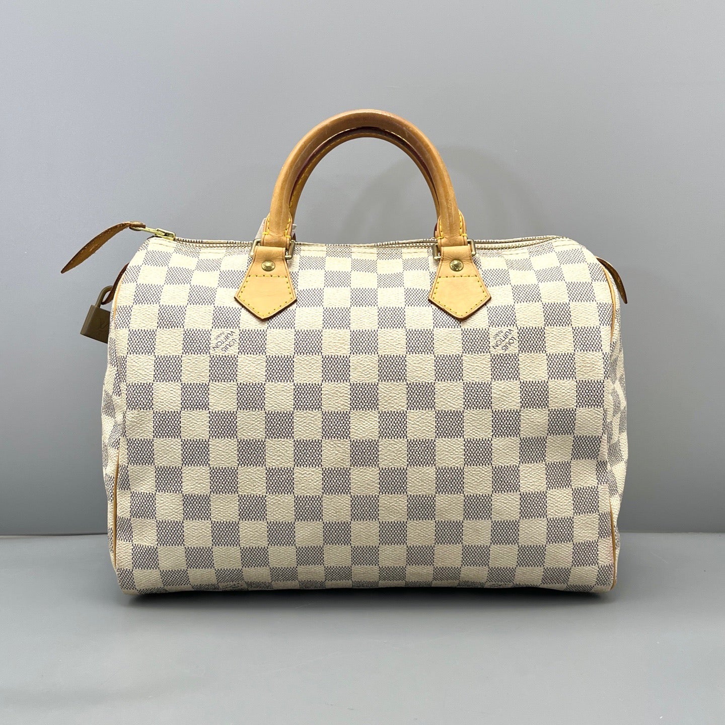 Louis Vuitton - Speedy 30 - Canvas - White - (30)