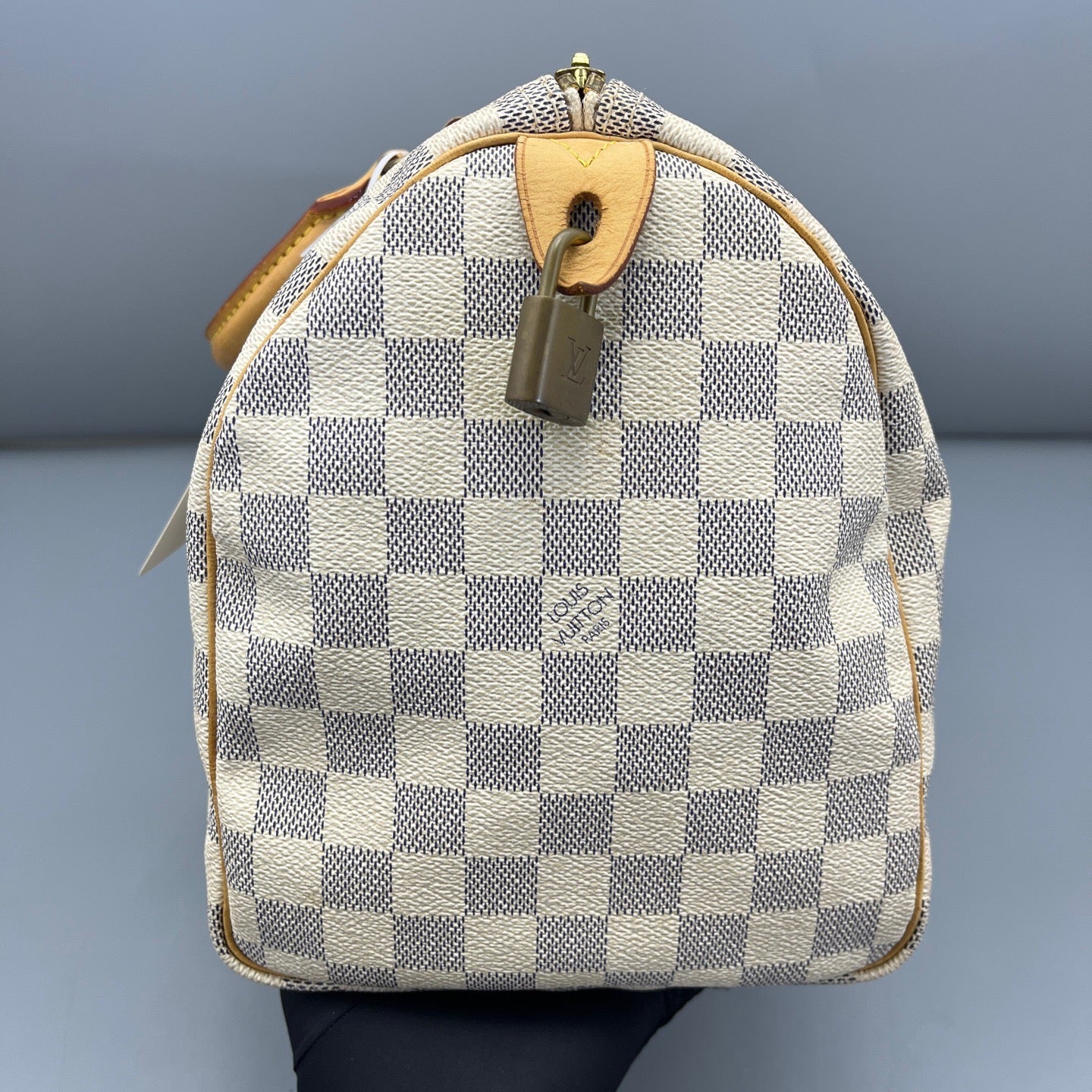 Louis Vuitton - Speedy 30 - Canvas - White - (30)