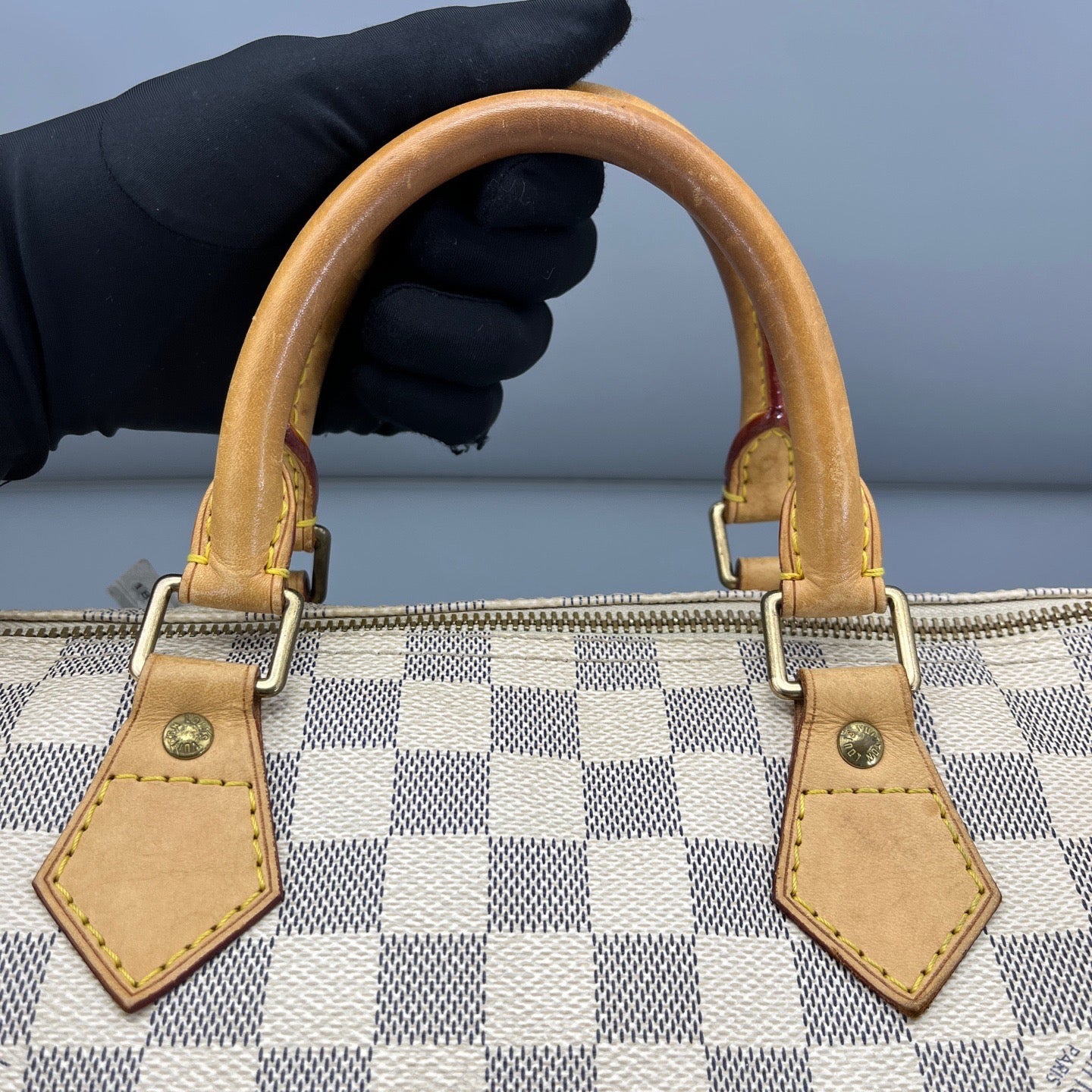Louis Vuitton - Speedy 30 - Canvas - White - (30)