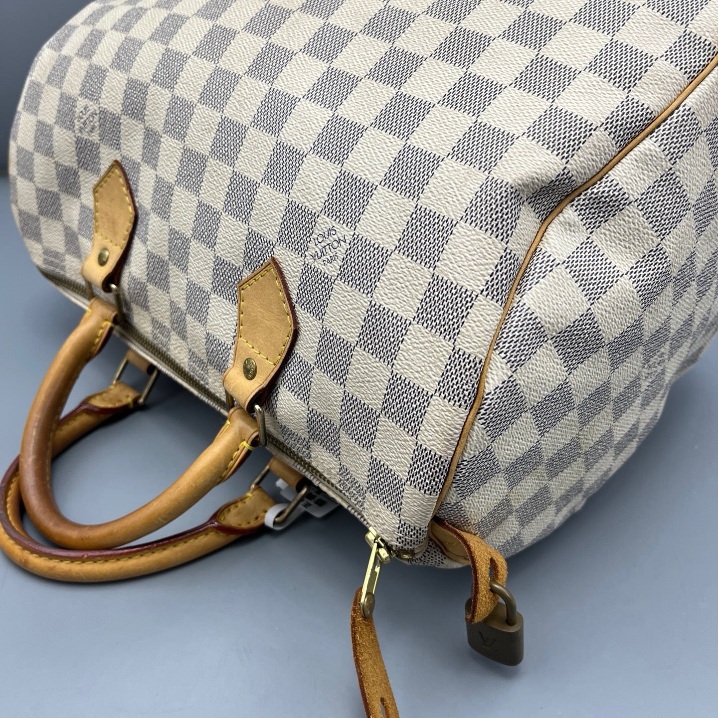 Louis Vuitton - Speedy 30 - Canvas - White - (30)