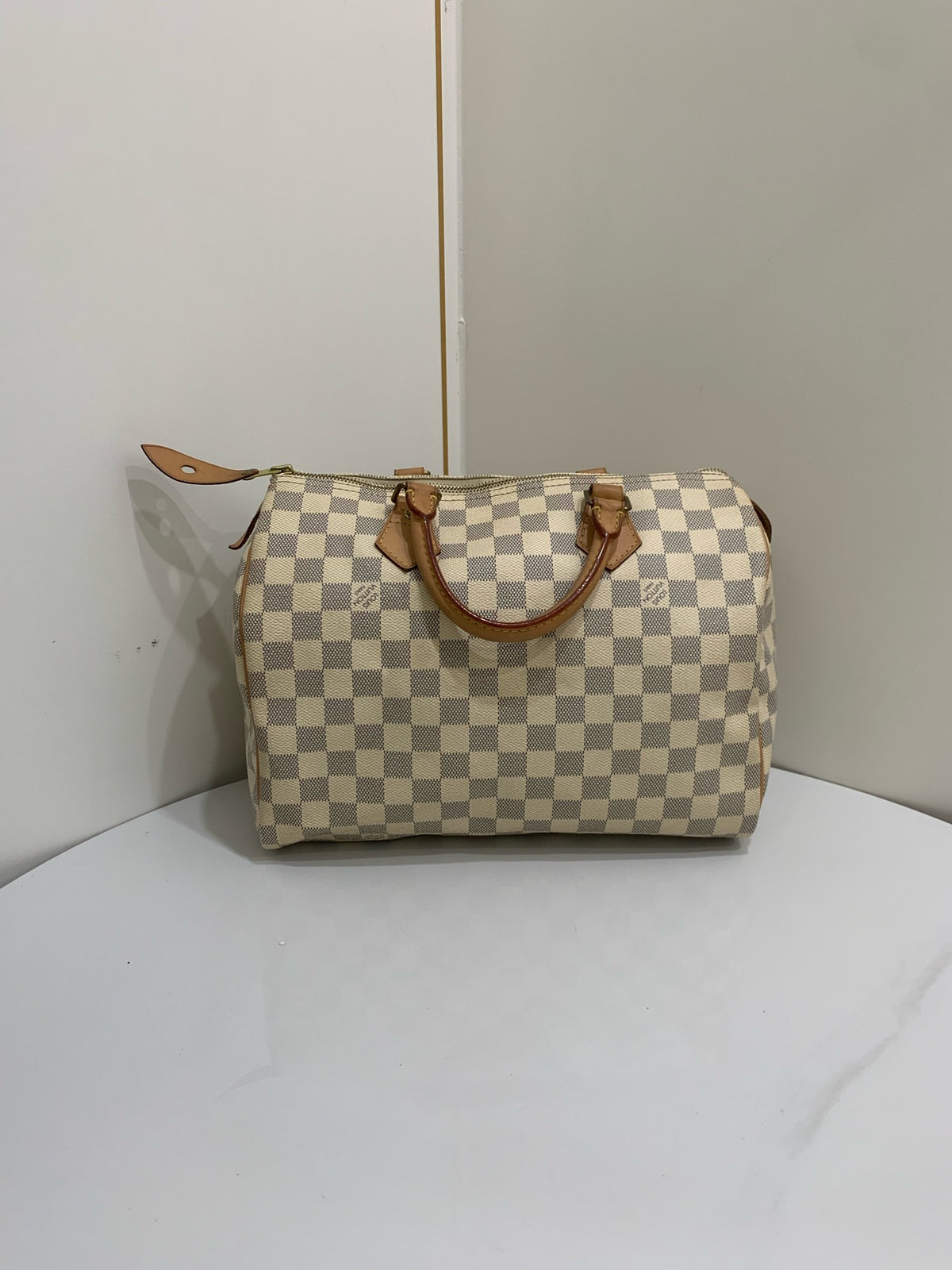 Louis Vuitton - Speedy 30 - Cloth - Beige - (medium)