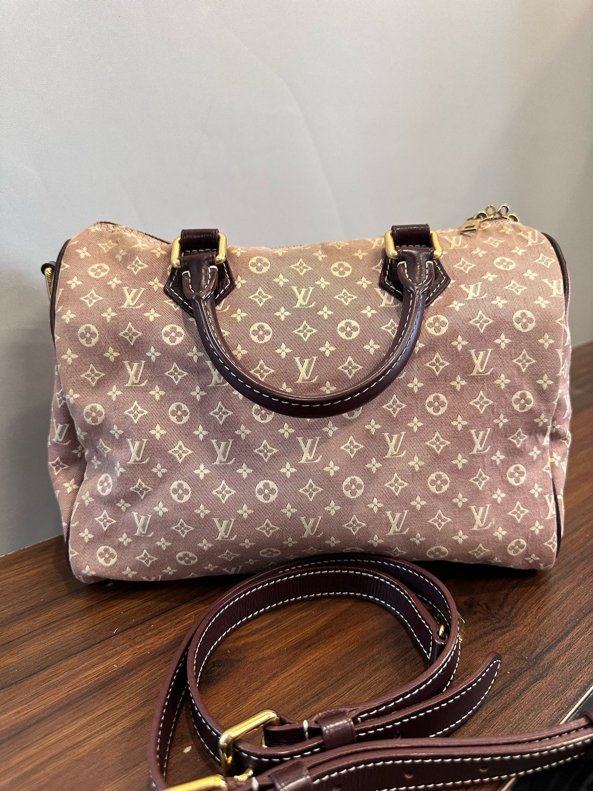 Louis Vuitton - Speedy 30 - Cloth - Beige - (Medium)