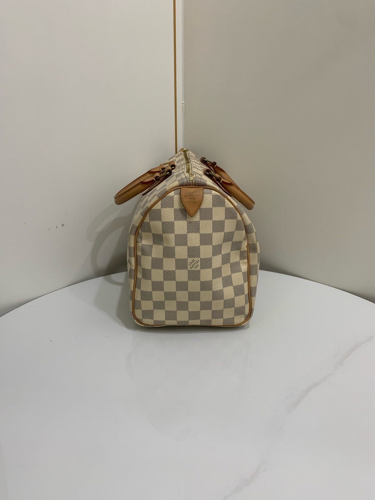 Louis Vuitton - Speedy 30 - Cloth - Beige - (medium)