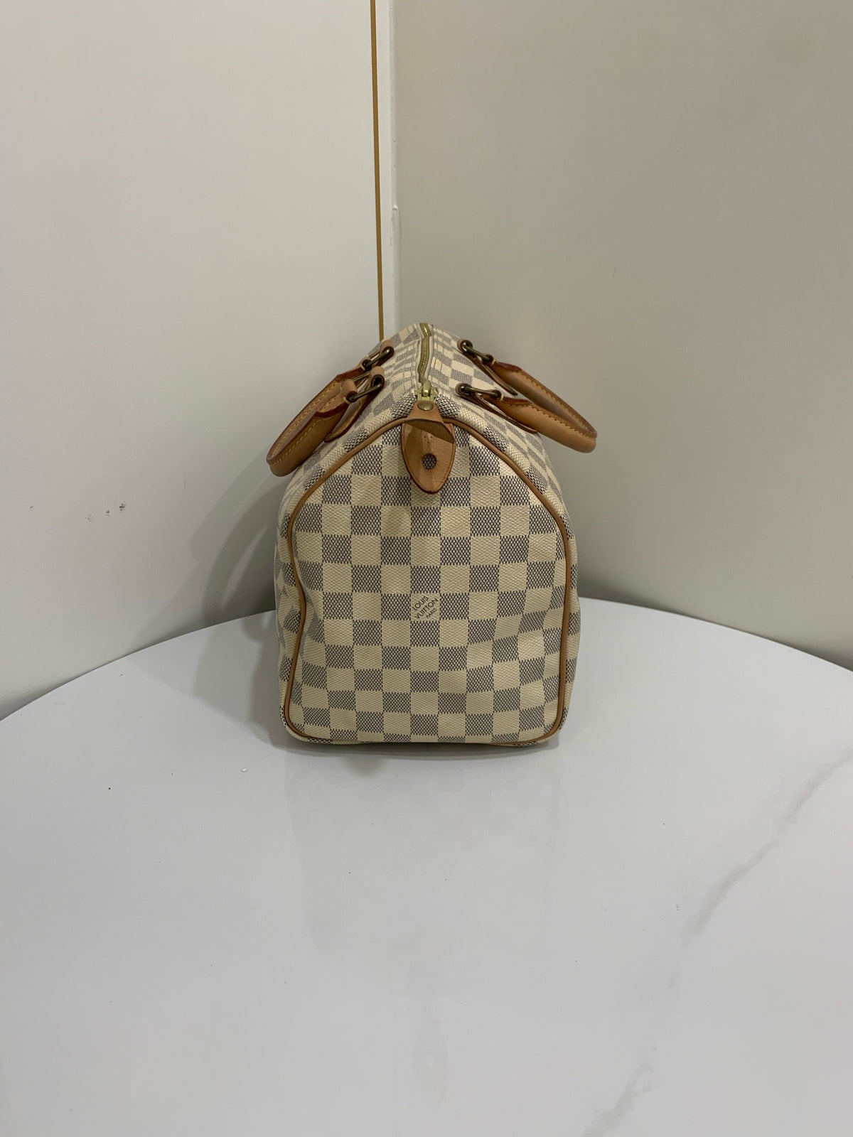 Louis Vuitton - Speedy 30 - Cloth - Beige - (medium)