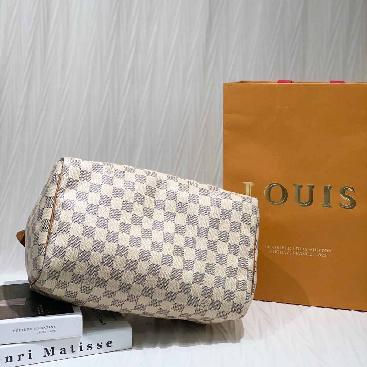Louis Vuitton - Speedy 30 - Cloth - Beige - (medium)