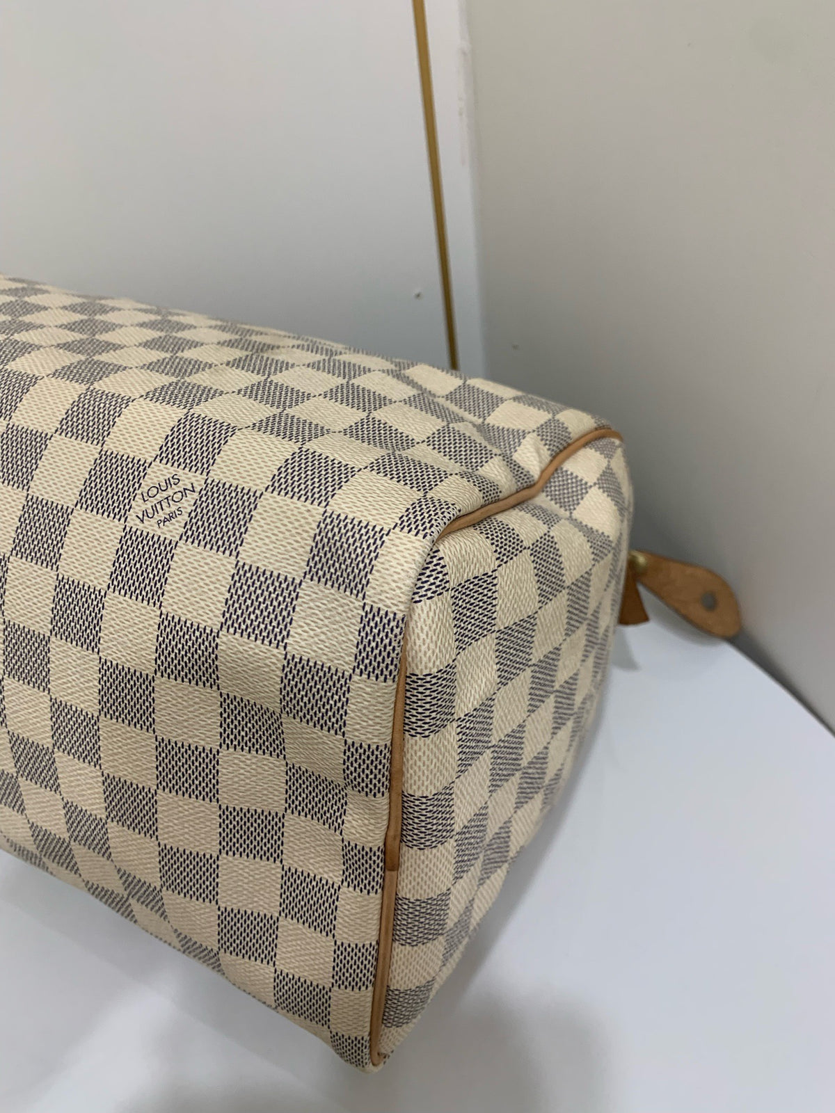Louis Vuitton - Speedy 30 - Cloth - Beige - (medium)
