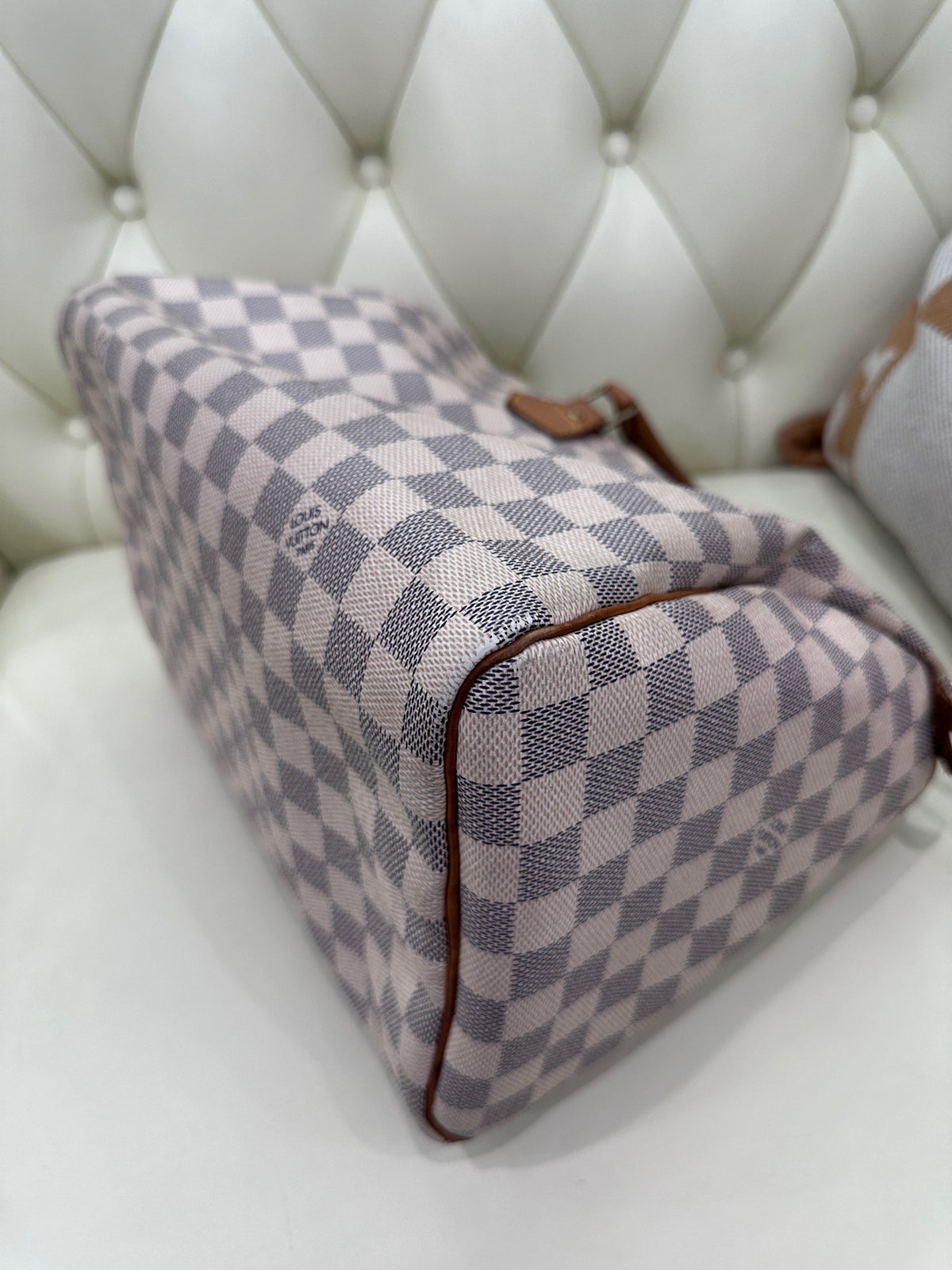 Louis Vuitton - Speedy 30 - Cloth - Beige - (medium)