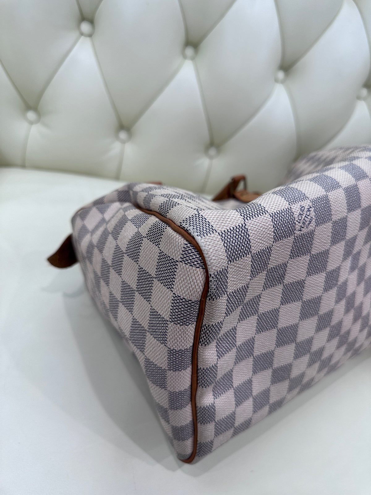 Louis Vuitton - Speedy 30 - Cloth - Beige - (medium)