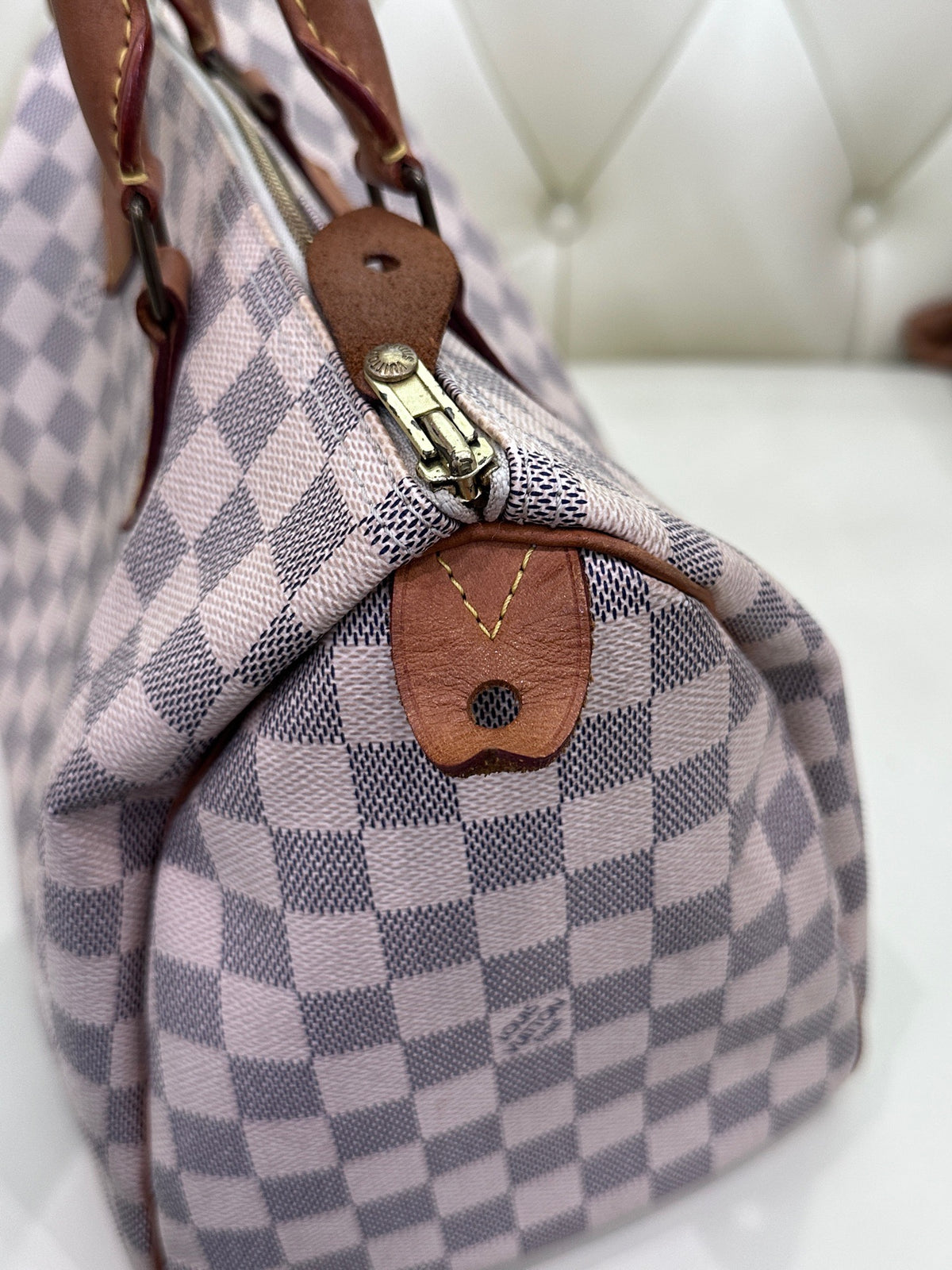 Louis Vuitton - Speedy 30 - Cloth - Beige - (medium)