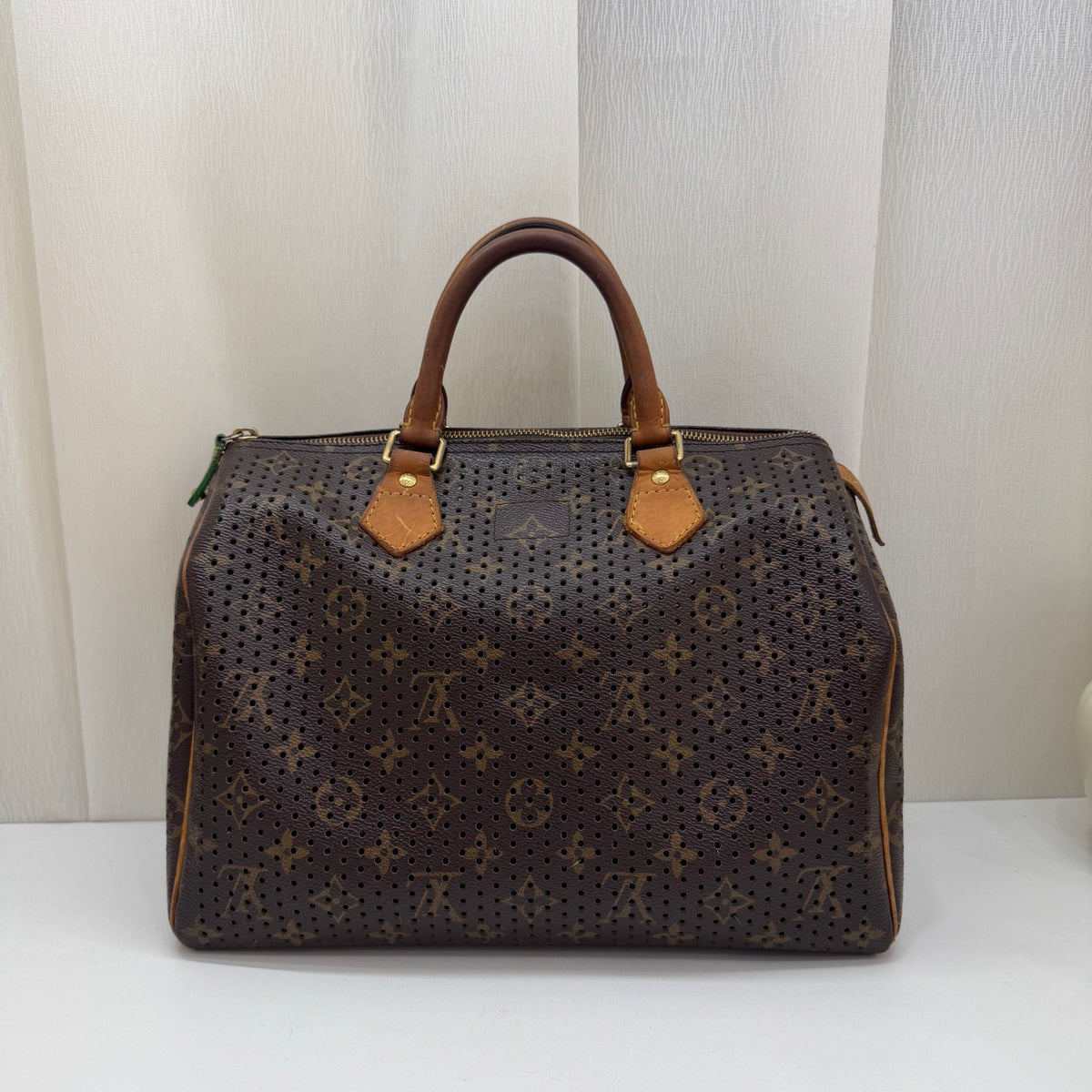 Louis Vuitton - Speedy 30 - Cloth - Black - (Medium)