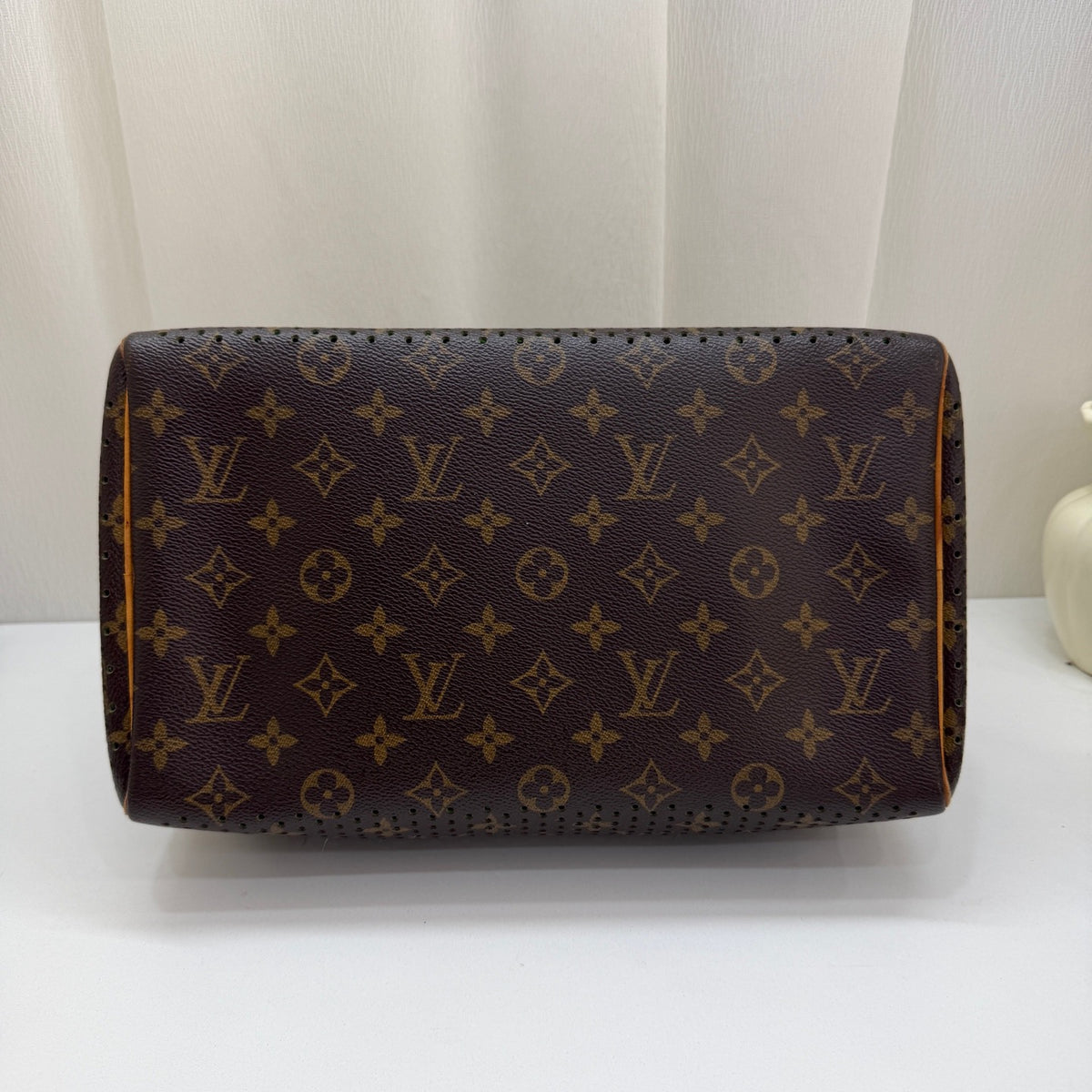Louis Vuitton - Speedy 30 - Cloth - Black - (Medium)