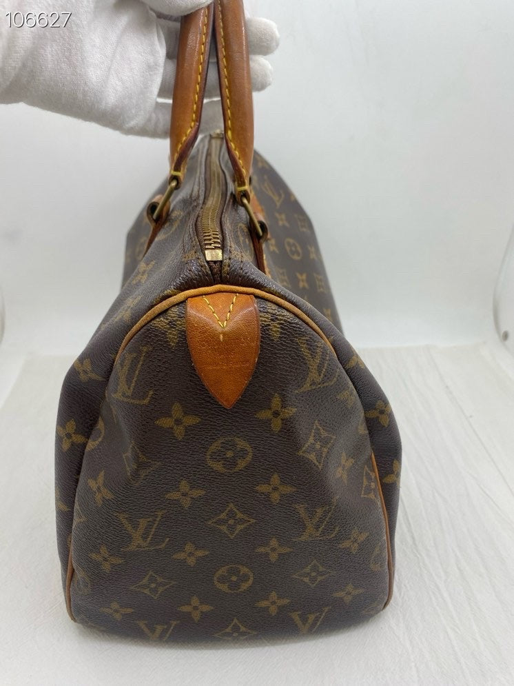 Louis Vuitton - Speedy 30 - Cloth - Blue - (medium)