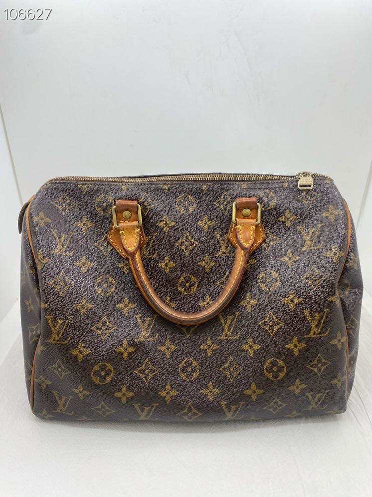 Louis Vuitton - Speedy 30 - Cloth - Blue - (medium)