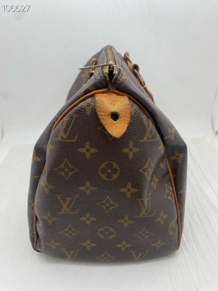 Louis Vuitton - Speedy 30 - Cloth - Blue - (medium)