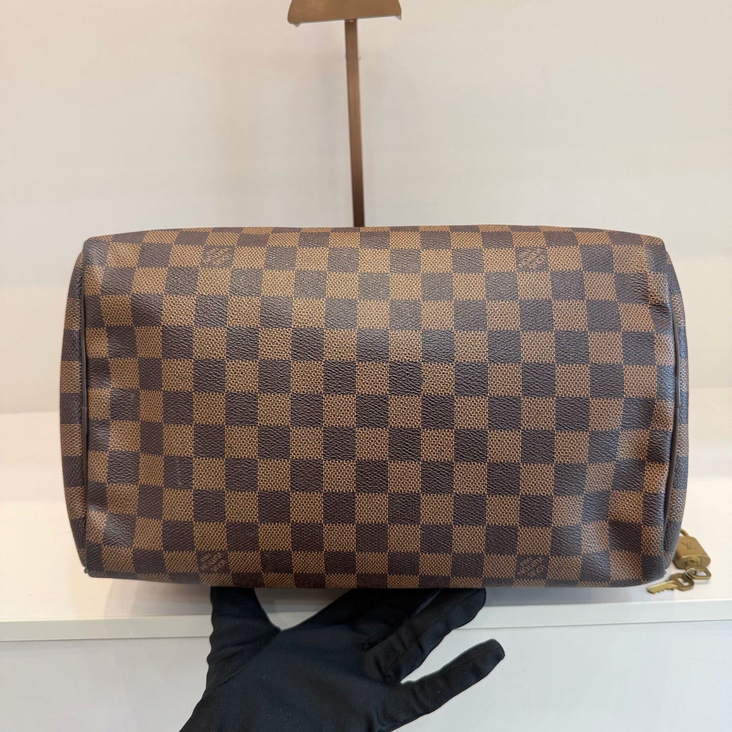 Louis Vuitton - Speedy 30 - Cloth - Brown - (30)