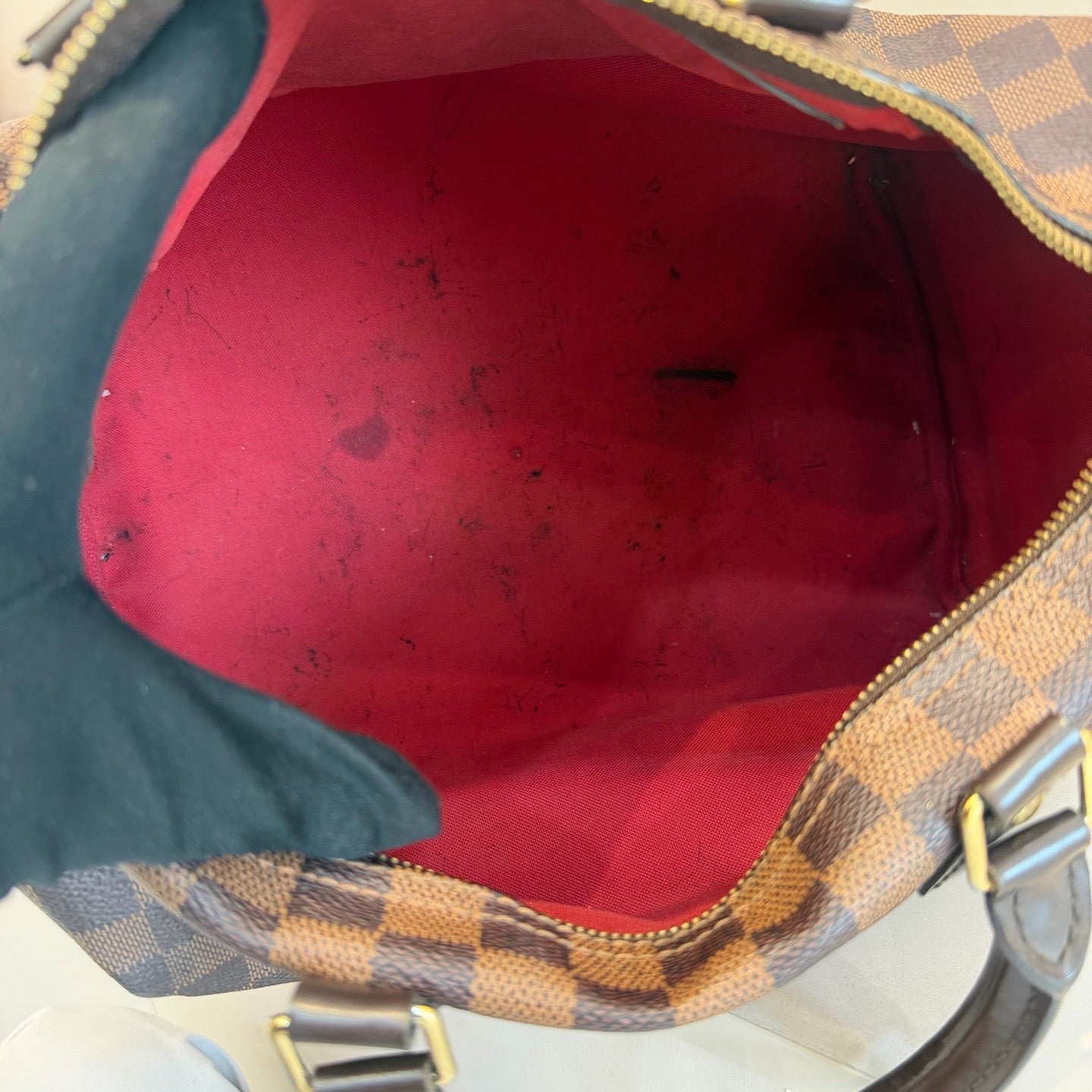 Louis Vuitton - Speedy 30 - Cloth - Brown - (30)