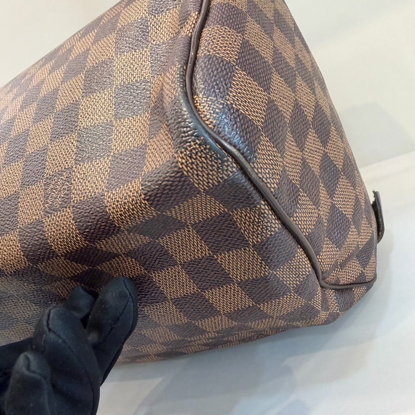 Louis Vuitton - Speedy 30 - Cloth - Brown - (30)