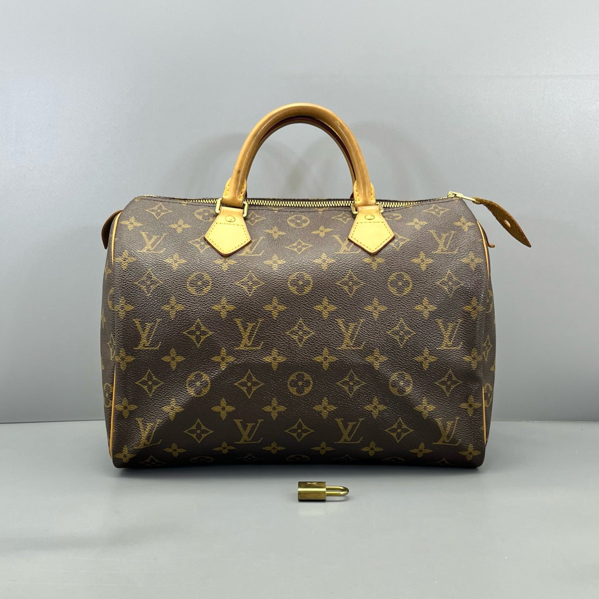 Louis Vuitton - Speedy 30 - Cloth - Brown - (medium)
