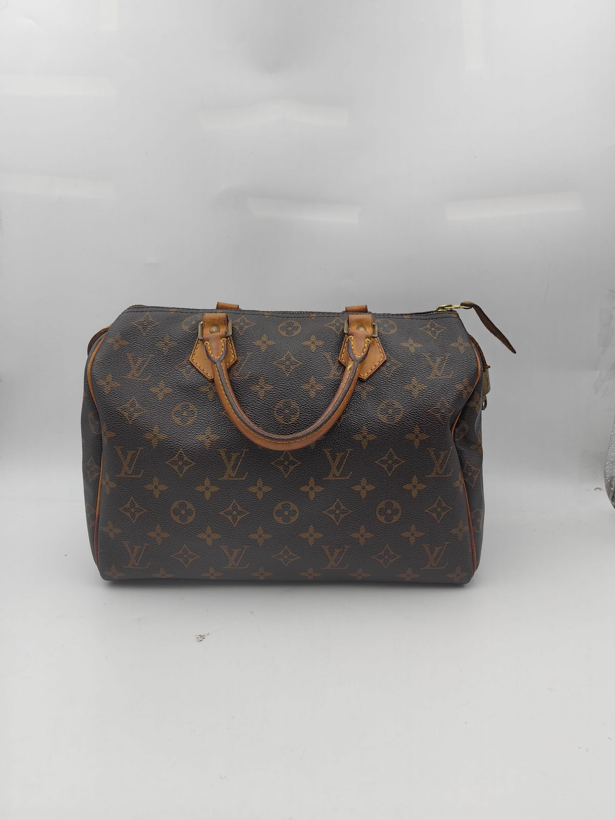 Louis Vuitton - Speedy 30 - Cloth - Brown - (medium)