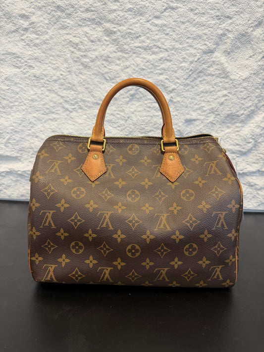 Louis Vuitton - Speedy 30 - Cloth - Brown - (medium)