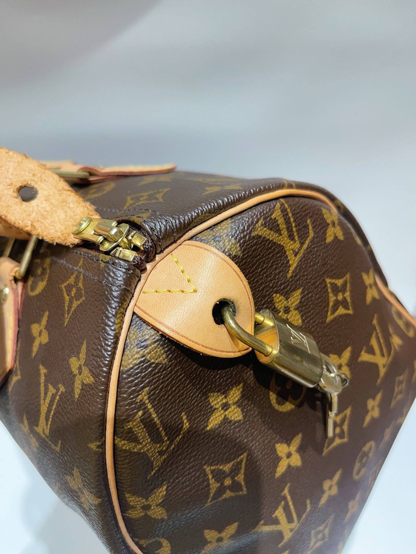 Louis Vuitton - Speedy 30 - Cloth - Brown - (medium)
