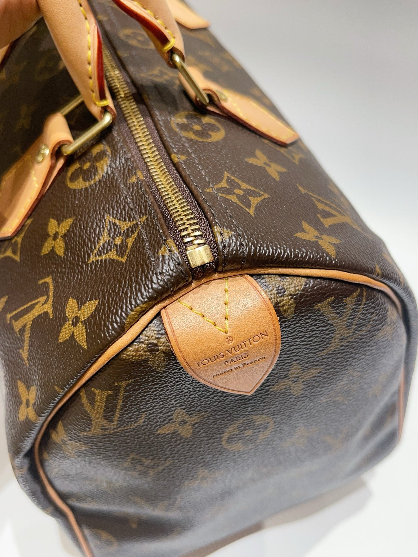 Louis Vuitton - Speedy 30 - Cloth - Brown - (medium)