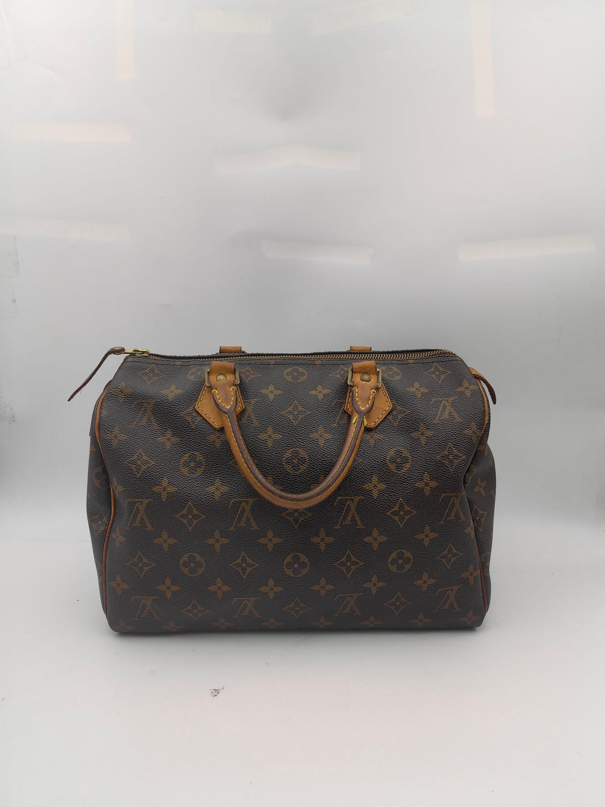 Louis Vuitton - Speedy 30 - Cloth - Brown - (medium)