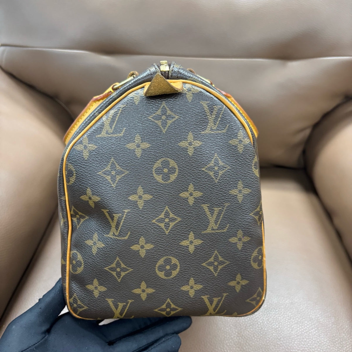 Louis Vuitton - Speedy 30 - Cloth - Brown - (medium)