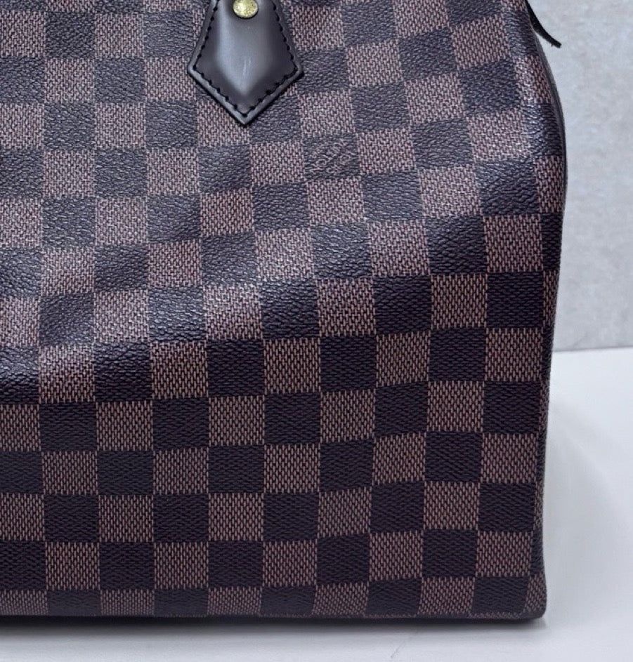 Louis Vuitton - Speedy 30 - Cloth - Brown - (Medium)
